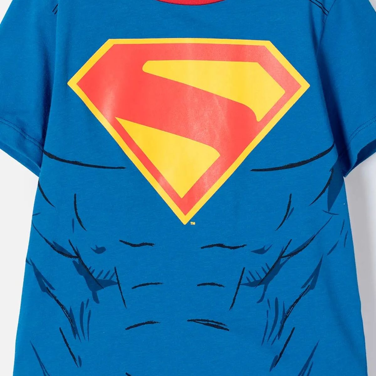 DC COMICS - Pijama de Superman de pantalón largo para niño