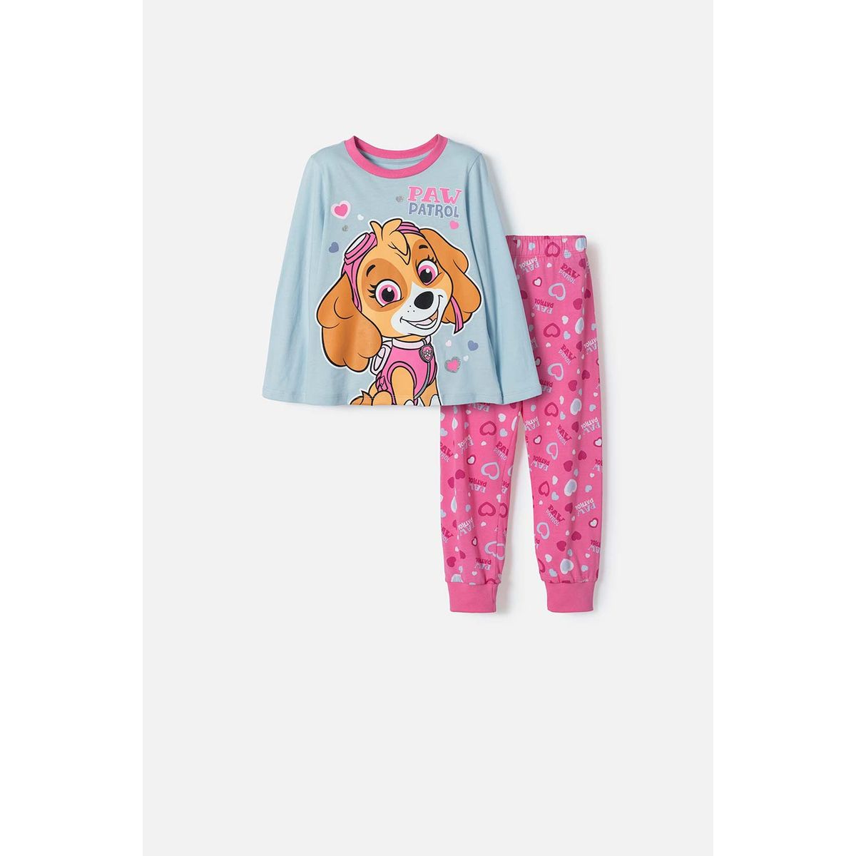 NICKELODEON - Pijama Paw Patrol manga larga niña