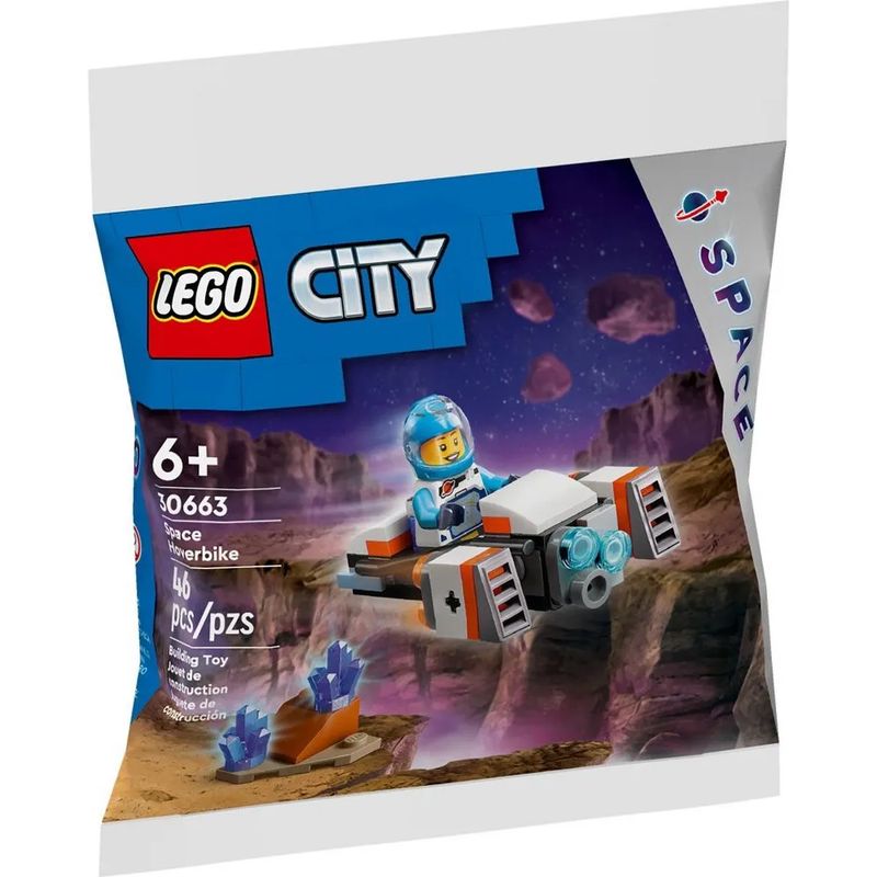 LEGO - Juego Construcción Lego Moto Espacial 46 Piezas Para Niños