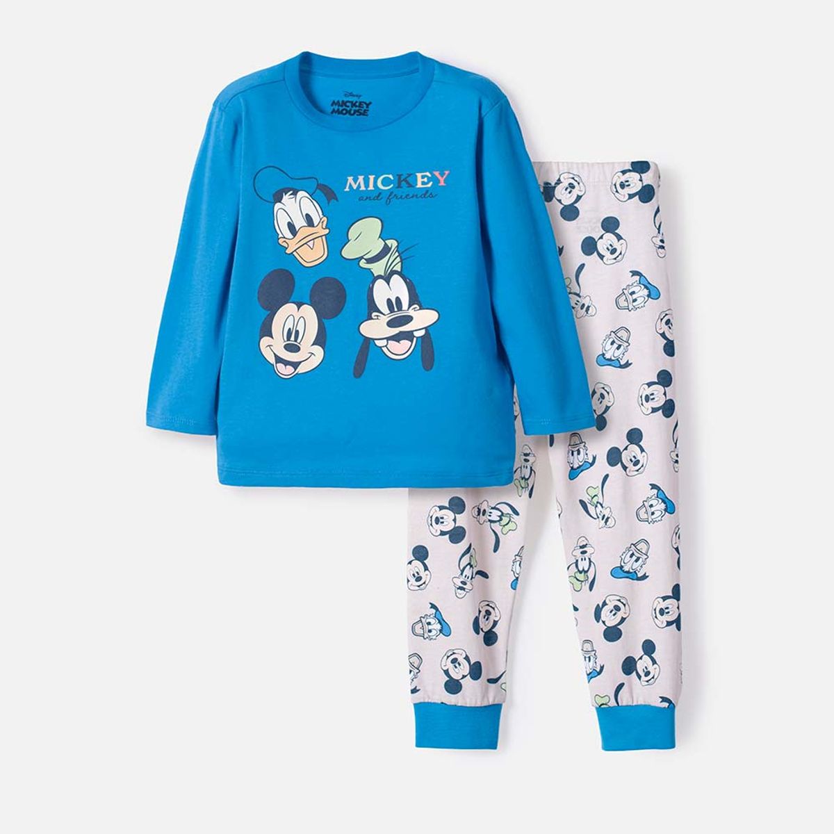 DISNEY - Pijama Mickey Mouse manga larga niño