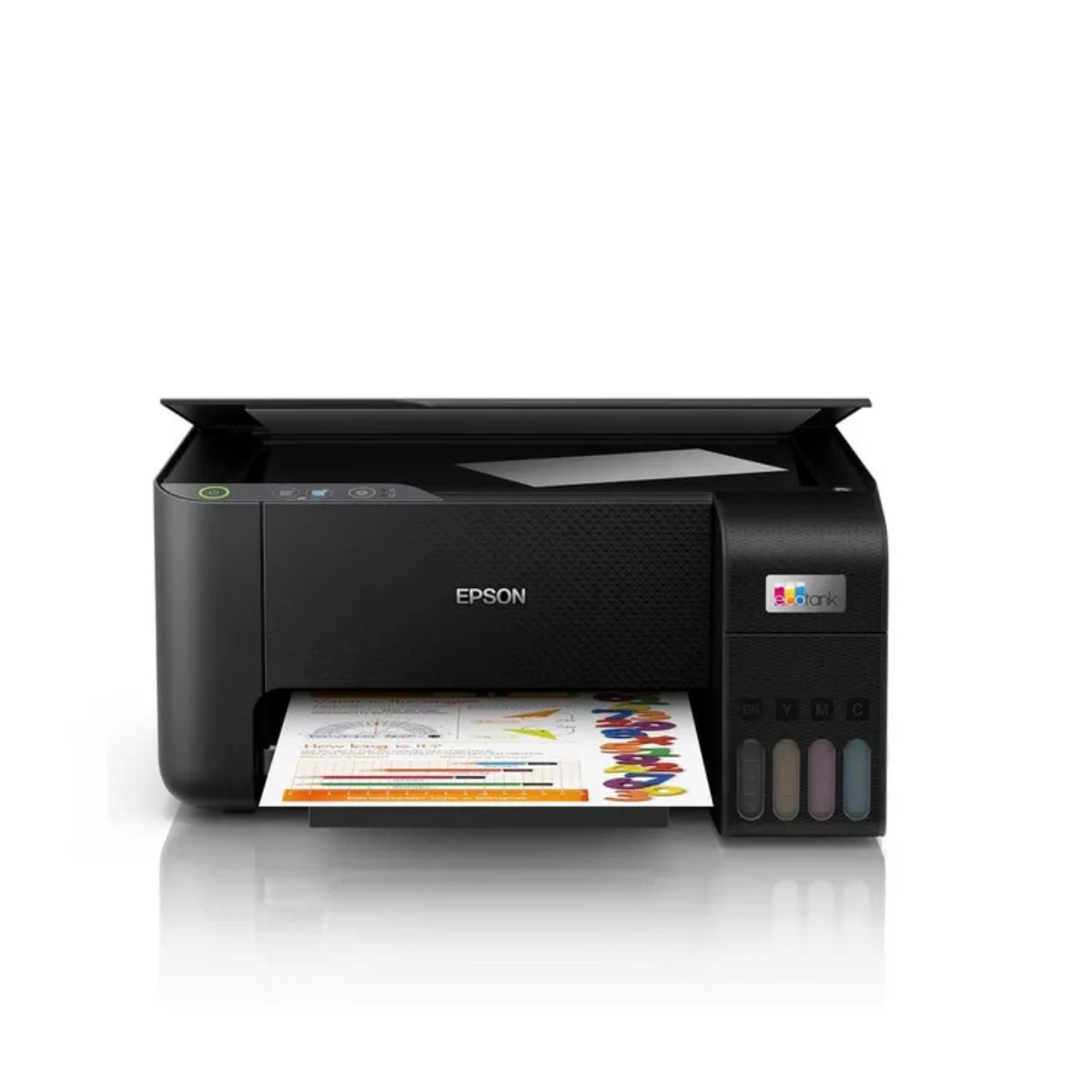 EPSON - Impresora Multifuncional EPSON Ecotank L3210 Hg - Negro