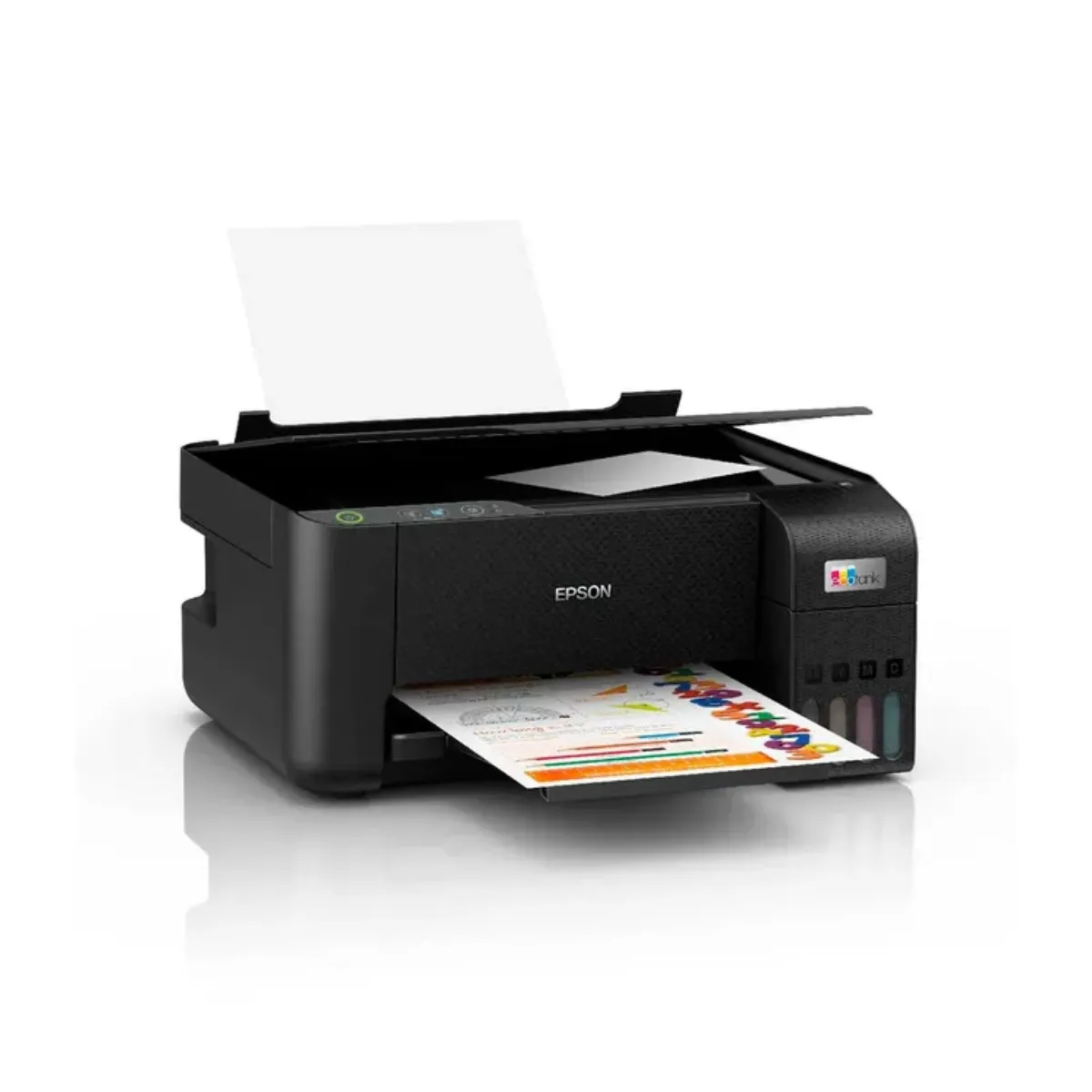 EPSON - Impresora Multifuncional EPSON Ecotank L3210 Hg - Negro