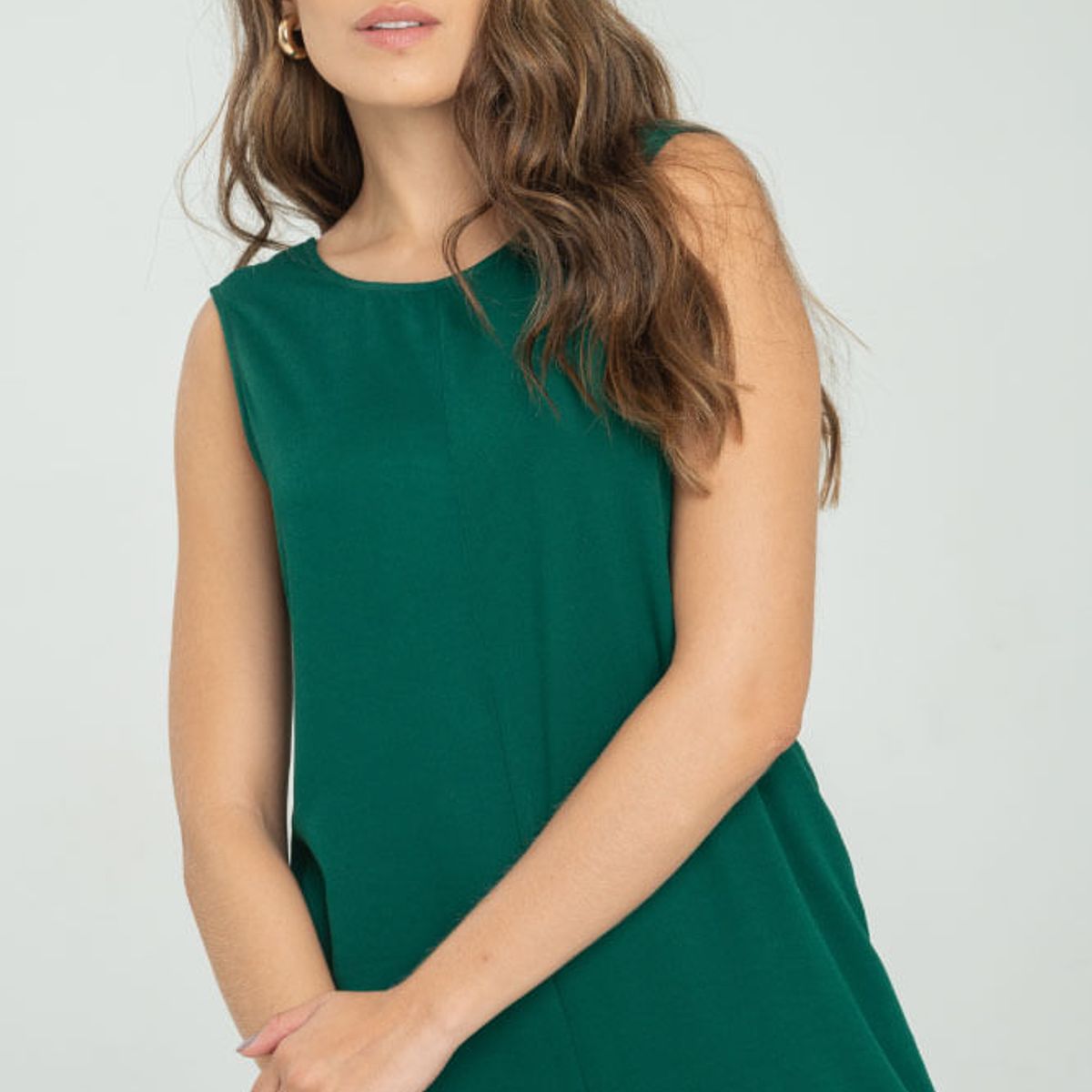 RAGGED - Enterizo largo limhor Verde oscuro Ragged