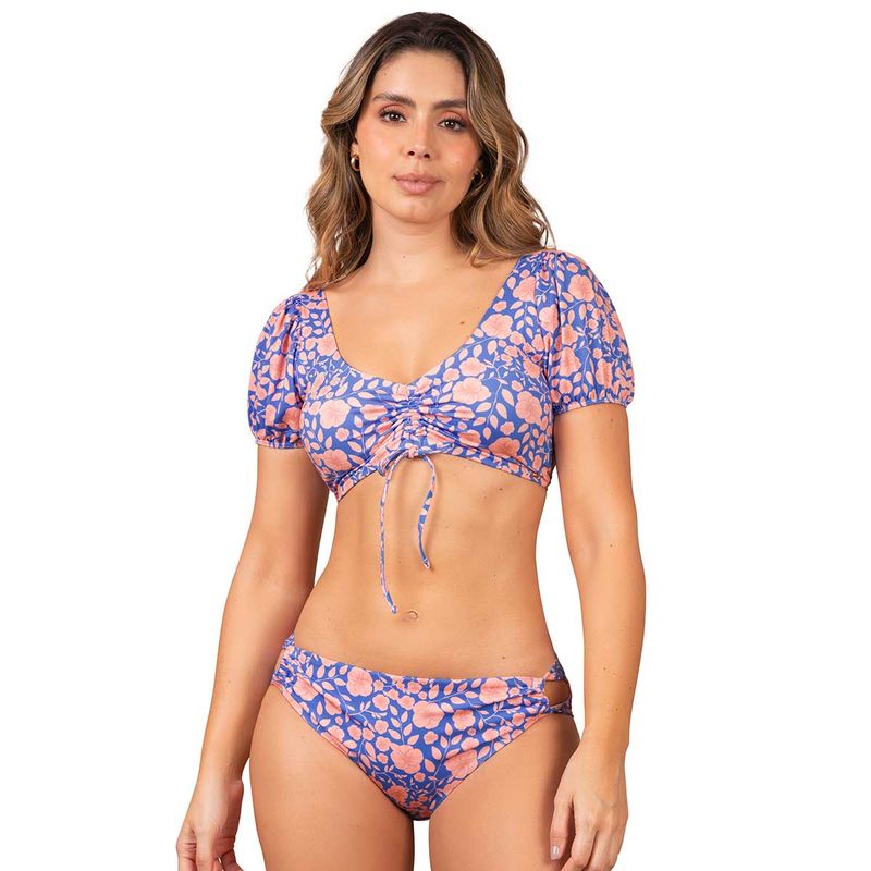 HABY - Bikini de Baño Para Mujer Manga Corta Haby