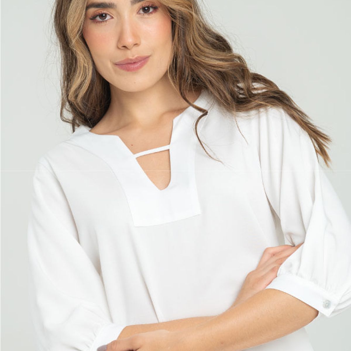 RAGGED - Blusa malanhi Blanco crudo Ragged