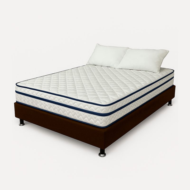 HIGH CLASS - Combo Texas Sencillo Almohada Base Chocolate