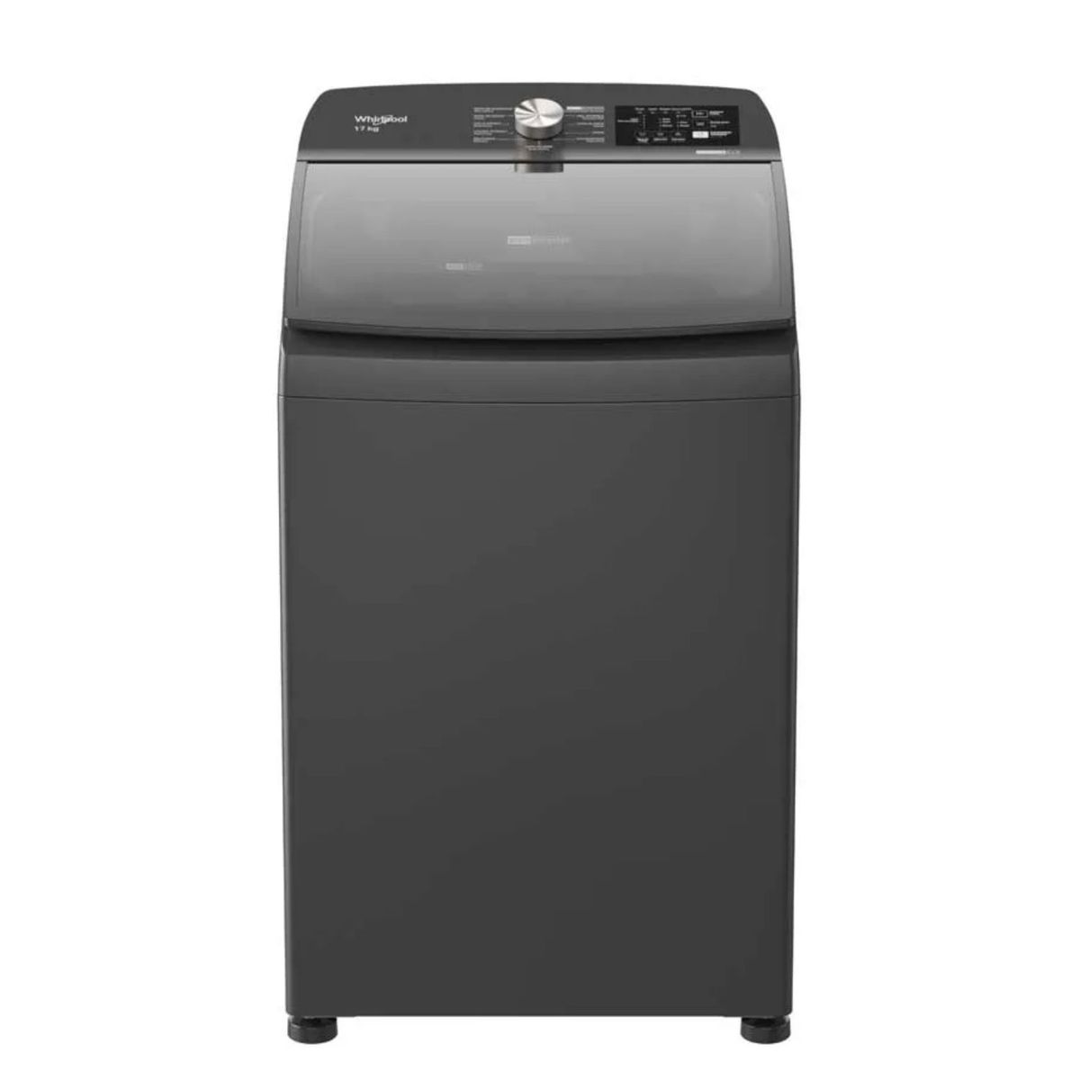 WHIRLPOOL - Lavadora WHIRLPOOL 17kg37lb Carga Superior WWN17ABAAC Gris