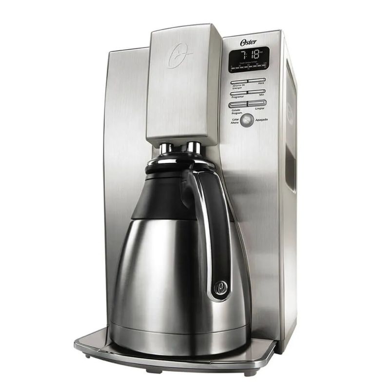 OSTER - Cafetera OSTER 10 Tazas Térmica BVSTDC4411013 Plateada