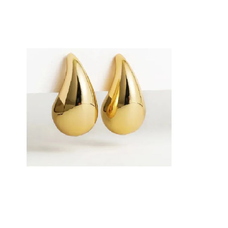 SKY - Aretes De Gota Lagrima Mujer Chunky Grandes Topo Pendientes