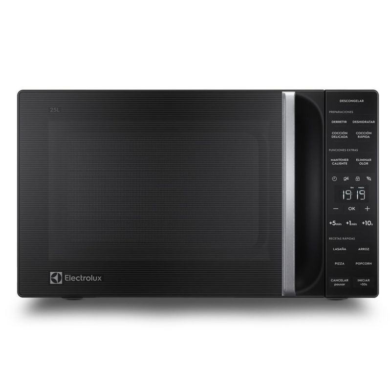 ELECTROLUX - Horno Microondas ELECTROLUX 25 Litros Digital EMDY25S0MXB