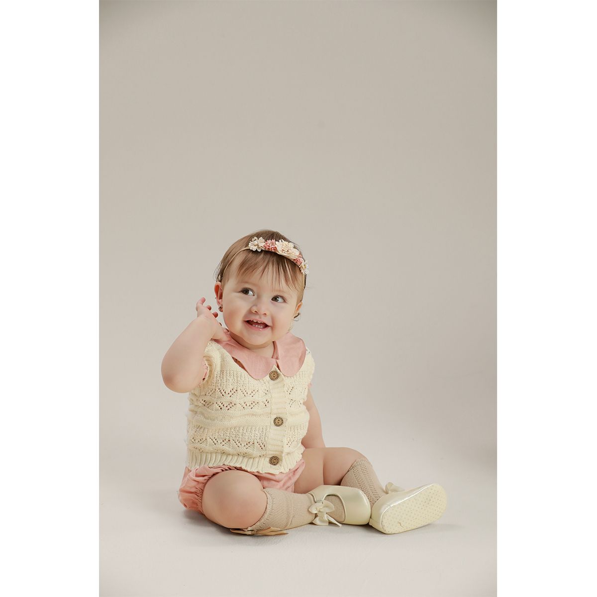 BABY SAMUU - Chaleco Vintage Sofisticado Adele