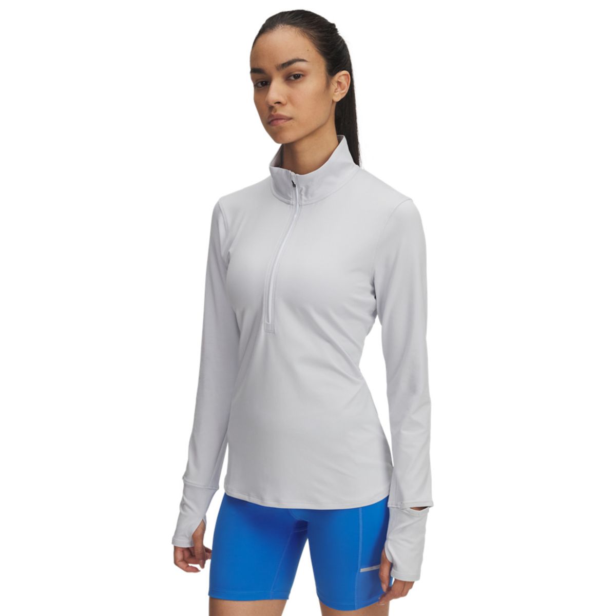 UNDER ARMOUR - Buzo Mujer Under Armour LAUNCH PRO HALF ZIP Gris UNDER ARMOUR