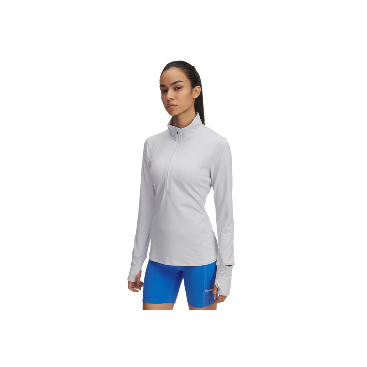 UNDER ARMOUR - Buzo Mujer Under Armour LAUNCH PRO HALF ZIP Gris UNDER ARMOUR