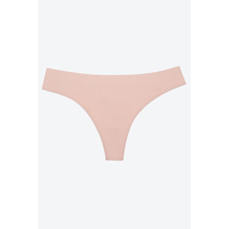LILI PINK - Panty brasilera tipo seamless 100% feeling