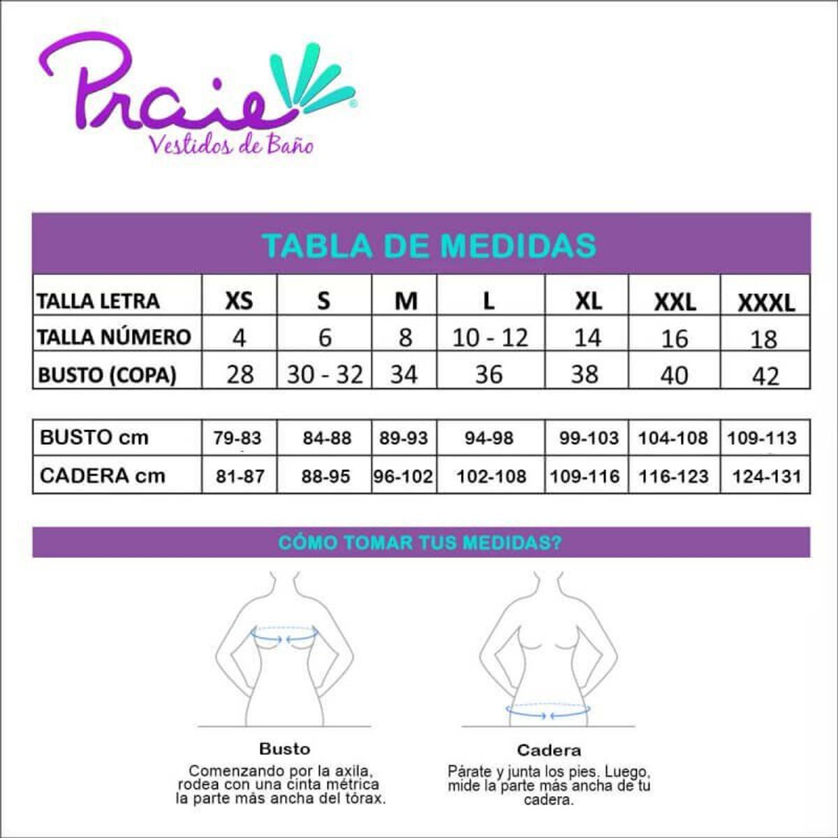 PRAIE - Bikini praie 