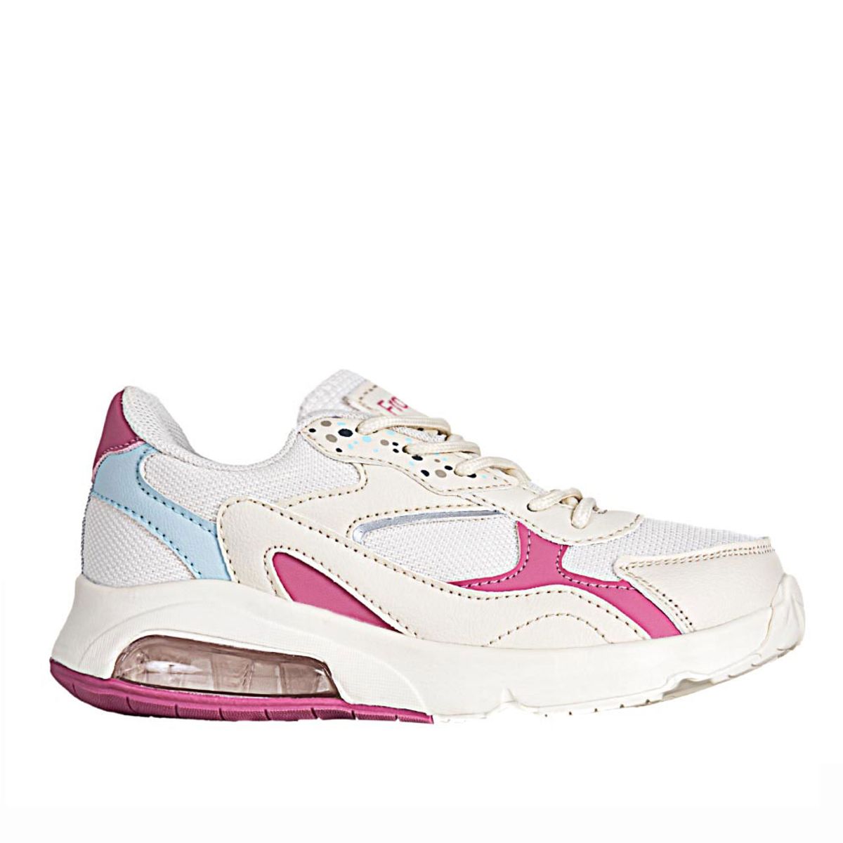 FRATTINI - Tenis de Niña marca FRATTINI en Color BEIGE FUCSIA   TENIS FUZ 13-25-