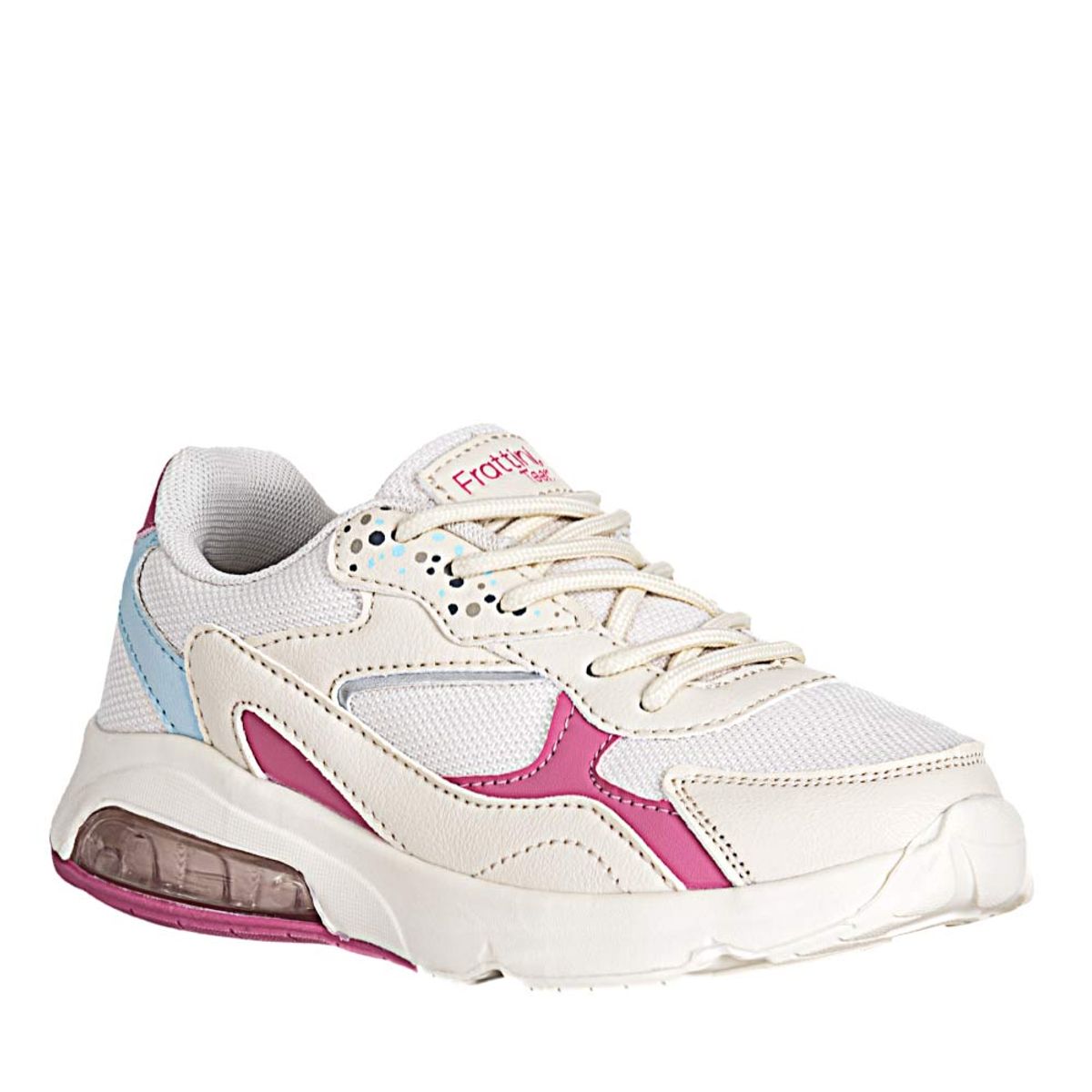 FRATTINI - Tenis de Niña marca FRATTINI en Color BEIGE FUCSIA   TENIS FUZ 13-25-