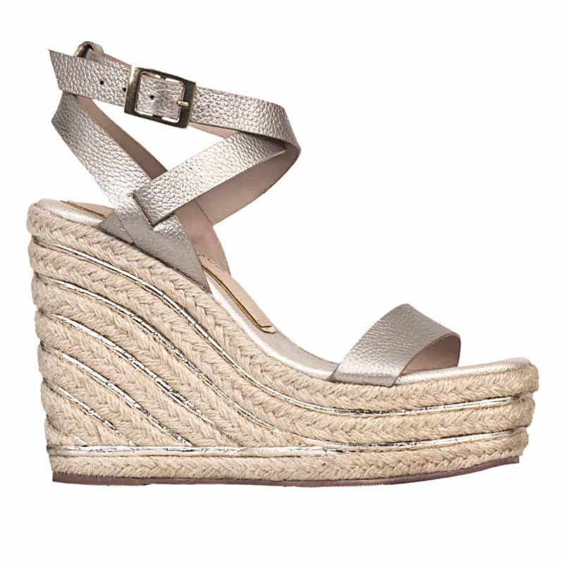 CAROLINA CRUZ - Sandalia de Mujer marca CAROLINA CRUZ en Color CHAMPAÑA   SANDM-4099
