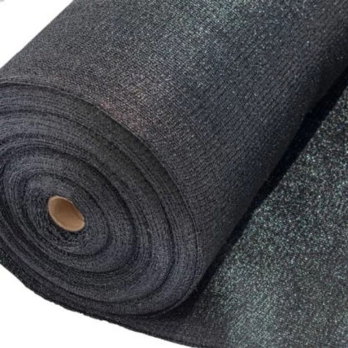 GENERICO - Polisombra Negra 80% 4m X 50m Largo + 50 Broches Plasticos