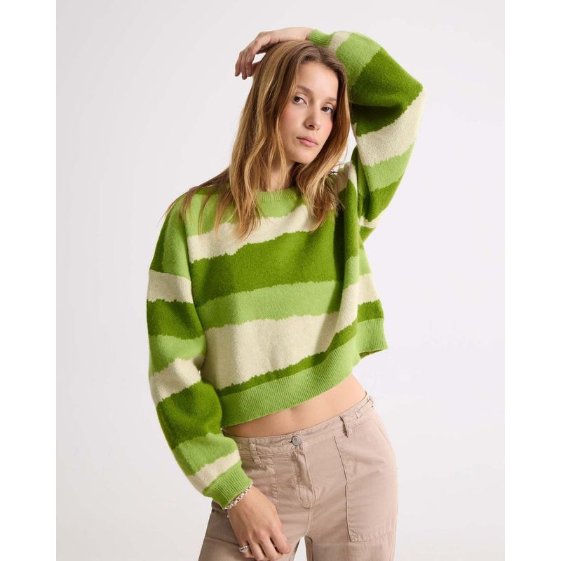 SEVEN SEVEN - Saco Para Mujer Cuello Redondo Color Verde Marca Seven Seven #28330676