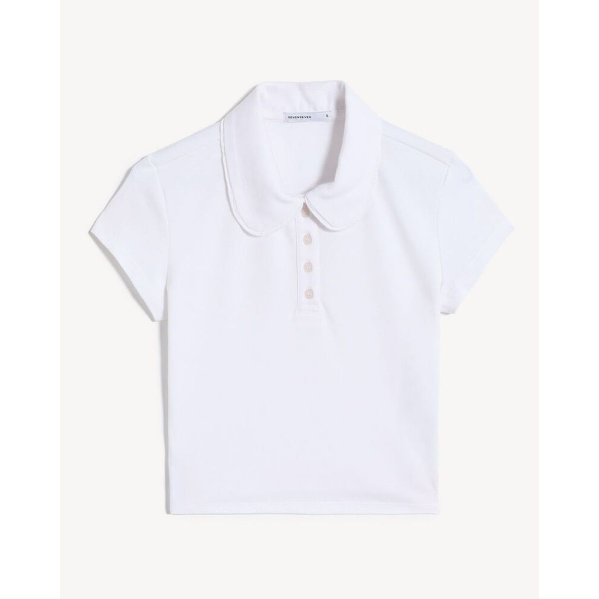 SEVEN SEVEN - Camiseta Para Mujer Manga Corta Moda Color Crudo Marca Seven Seven #28096414