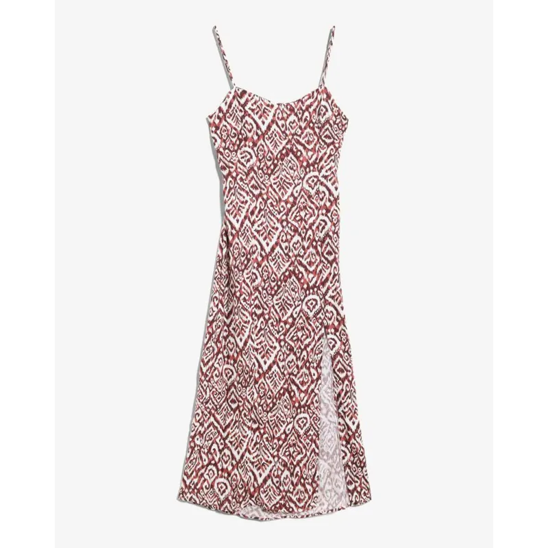 SEVEN SEVEN - Vestido Para Mujer M/Sisa Largo Color Terracota Marca Seven Seven #28171432