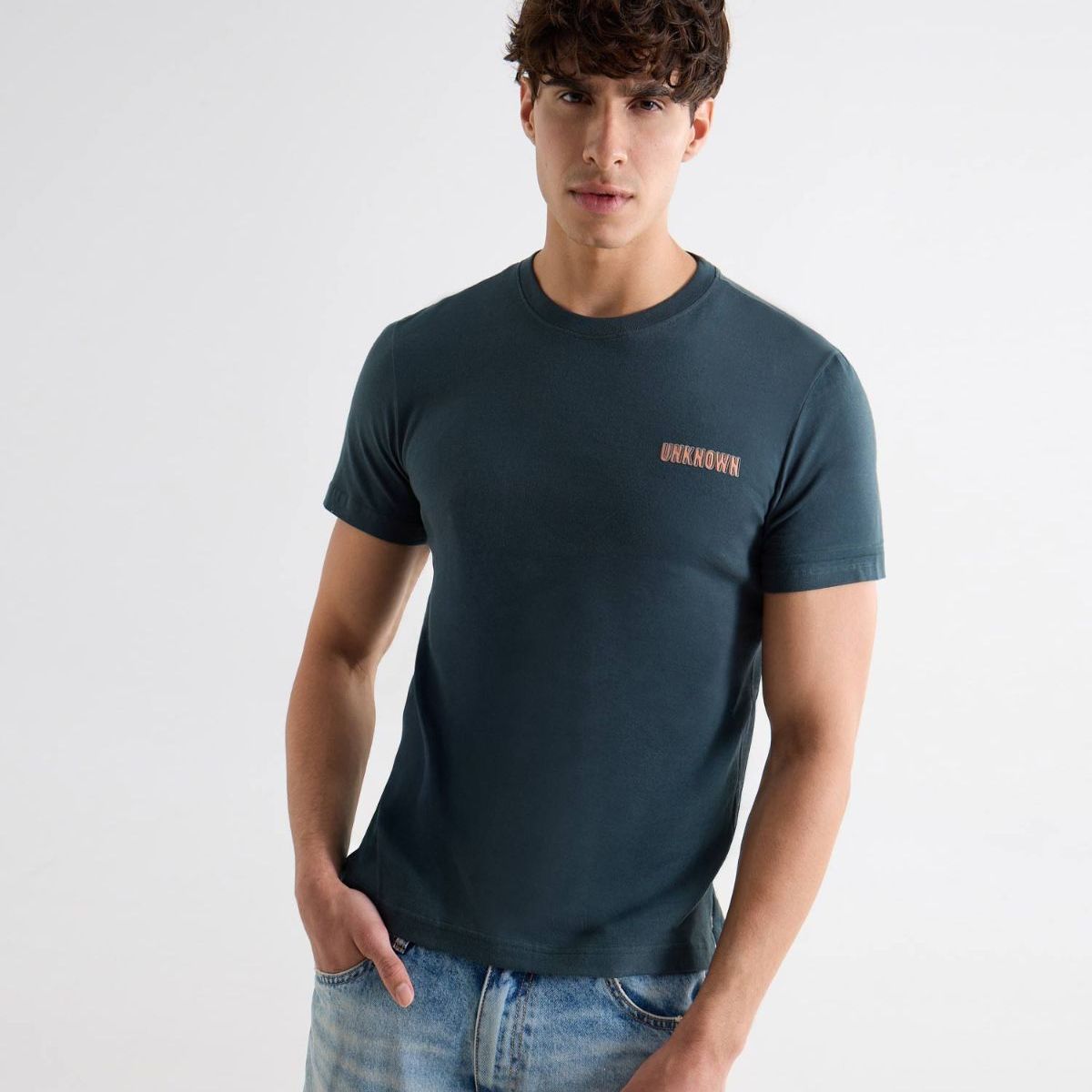 SEVEN SEVEN - Camiseta De Hombre  Color Azul Marca Seven Seven #45092744