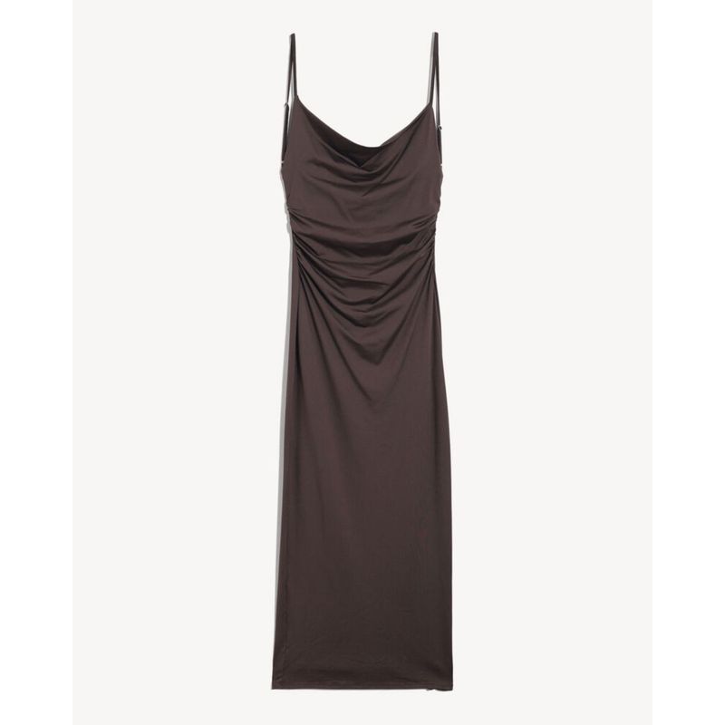 SEVEN SEVEN - Vestido Para Mujer M/Sisa Largo Color Café Marca Seven Seven #28171457