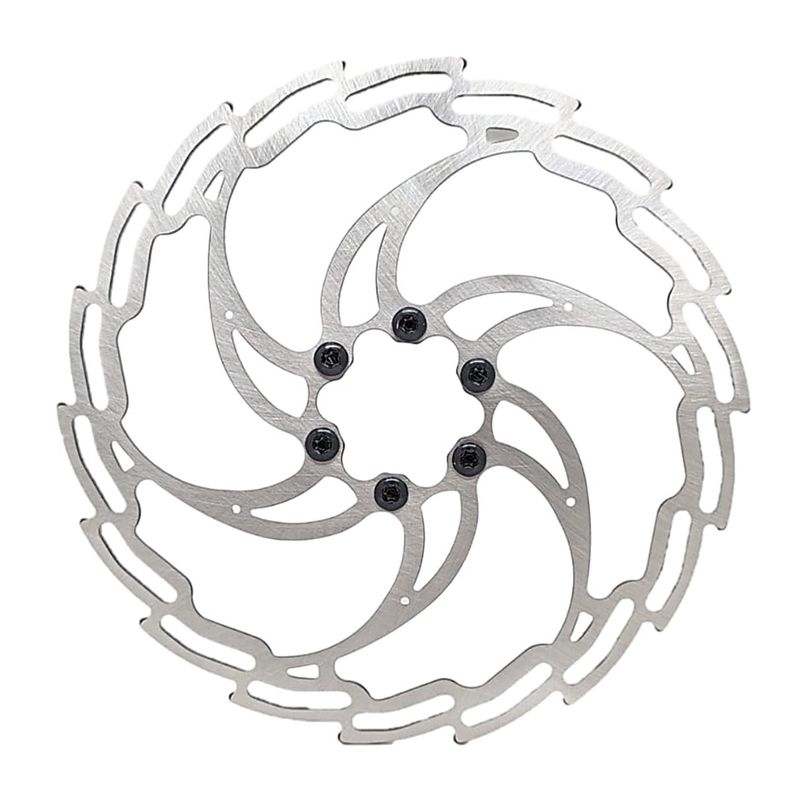 GW - Disco Rotor Gw Freno Bicicleta 6 Tornillo 160mm Super Ligero
