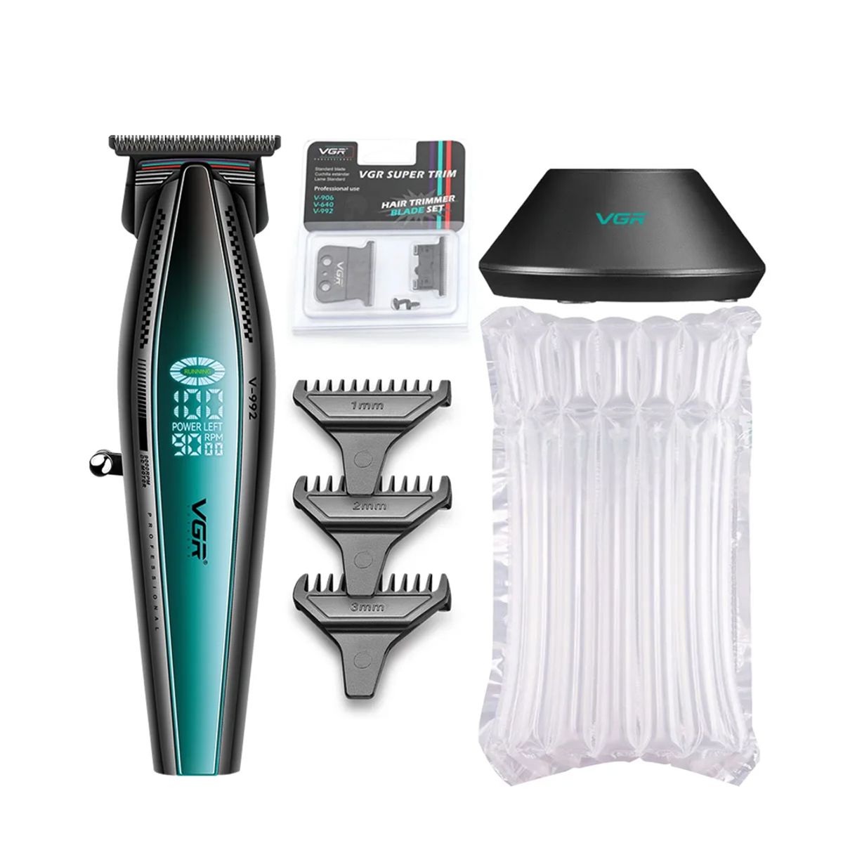 VGR - V‑992 Patillera Profesional de Cabello