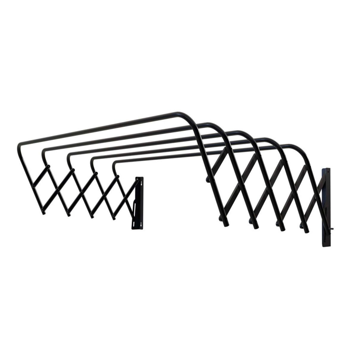 REJIPLAS - Tendedero de pared 100cm negro