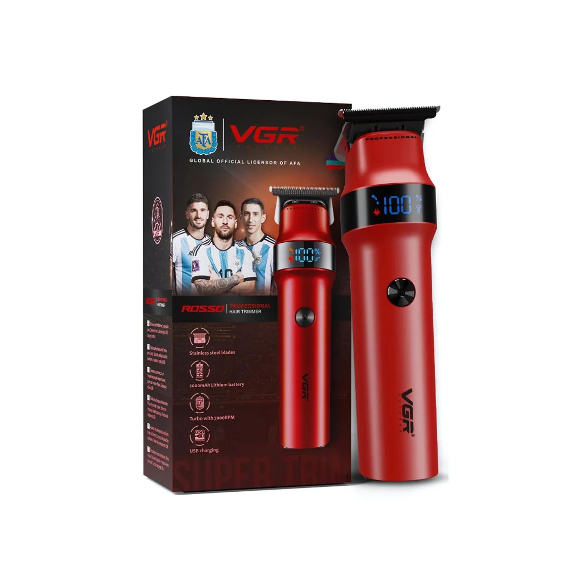 VGR - V‑987 Máquina Cortadora de Cabello Profesional VGR V-987