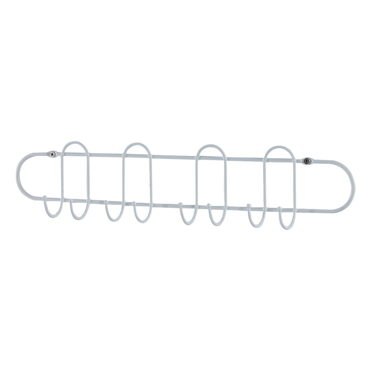 SOH DESIGN - Soporte de escobas y herramientas plastificado blanco