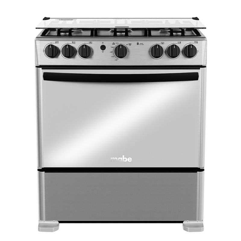 MABE - Estufa de Piso MABE 76cm Gas Natural 4 Ptos EMC30KXX-6 Inox