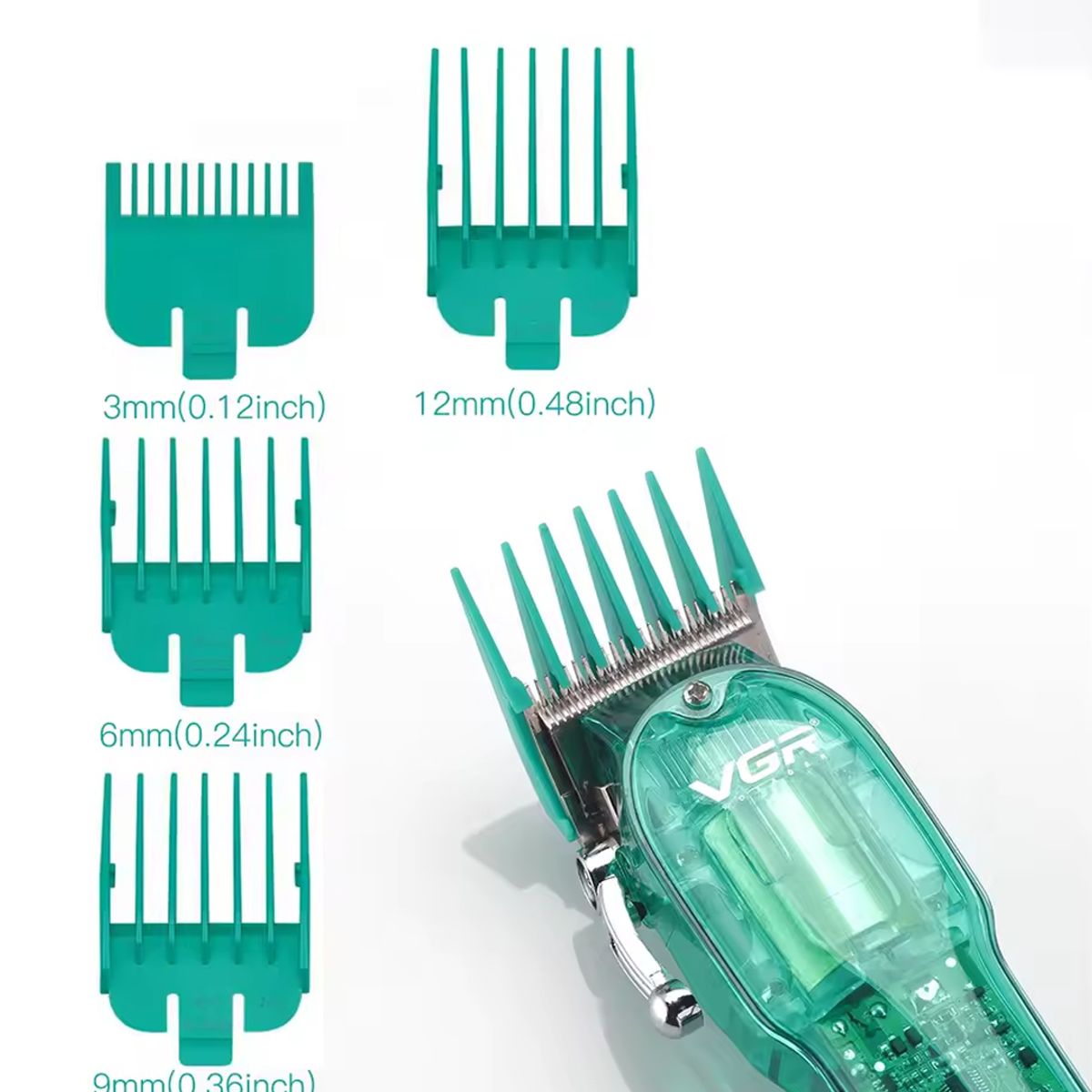 VGR - V‑660 Cortadora Profesional de Cabello con Pantalla LED