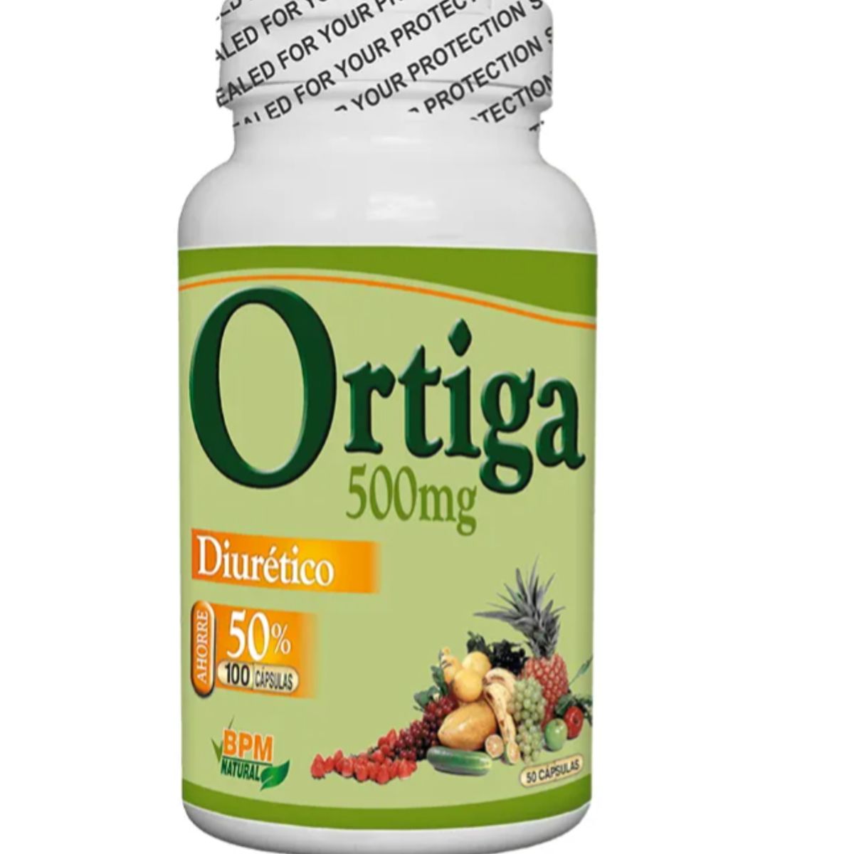 NATURAL FRESHLY - ORTIGA FRESHLY 500 MG X 100 CAPSULAS