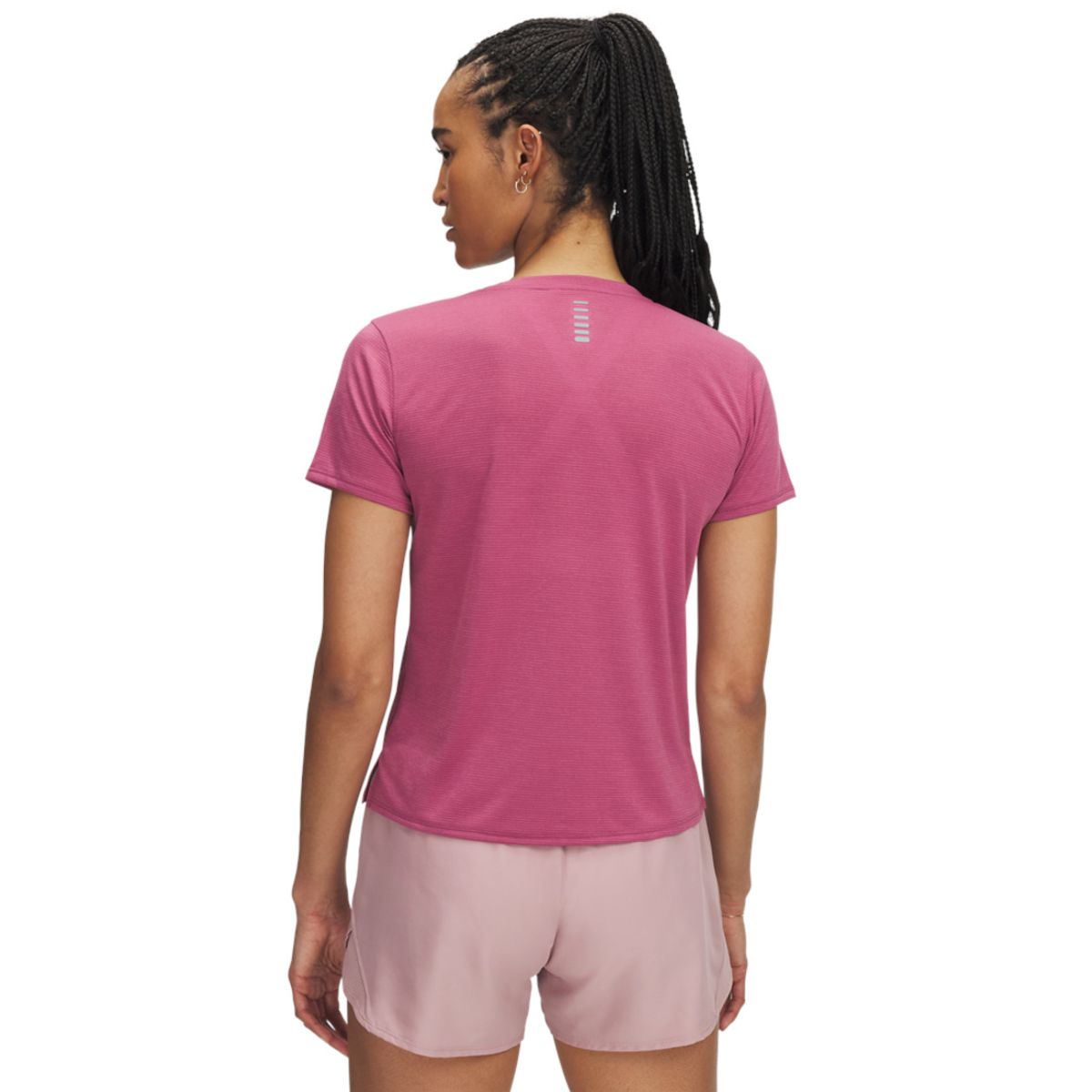 UNDER ARMOUR - Camiseta Mujer Under Armour LAUNCH SHORTSLEEVE Rosa UNDER ARMOUR
