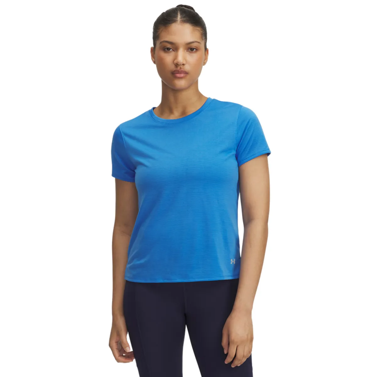 UNDER ARMOUR - Camiseta Mujer Under Armour LAUNCH SHORTSLEEVE Azul UNDER ARMOUR