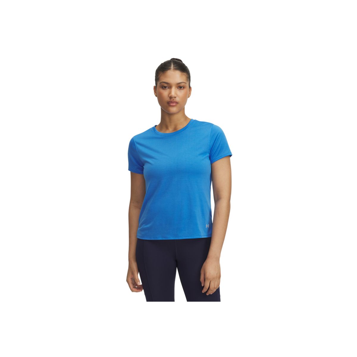 UNDER ARMOUR - Camiseta Mujer Under Armour LAUNCH SHORTSLEEVE Azul UNDER ARMOUR