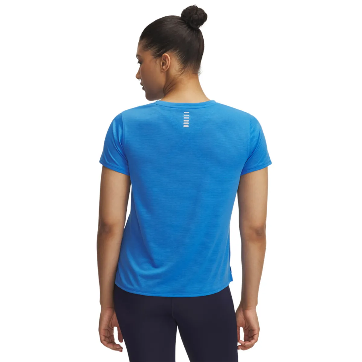 UNDER ARMOUR - Camiseta Mujer Under Armour LAUNCH SHORTSLEEVE Azul UNDER ARMOUR