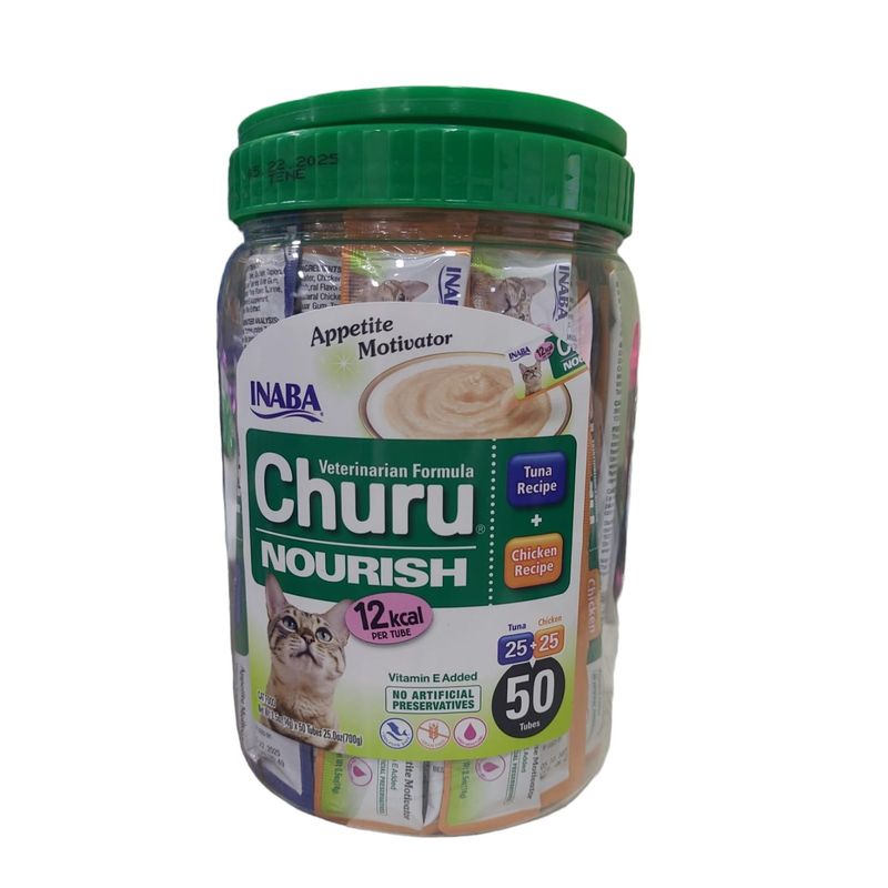 GENERICO - CHURU GATO NOURIST BOMBONERA 50UND