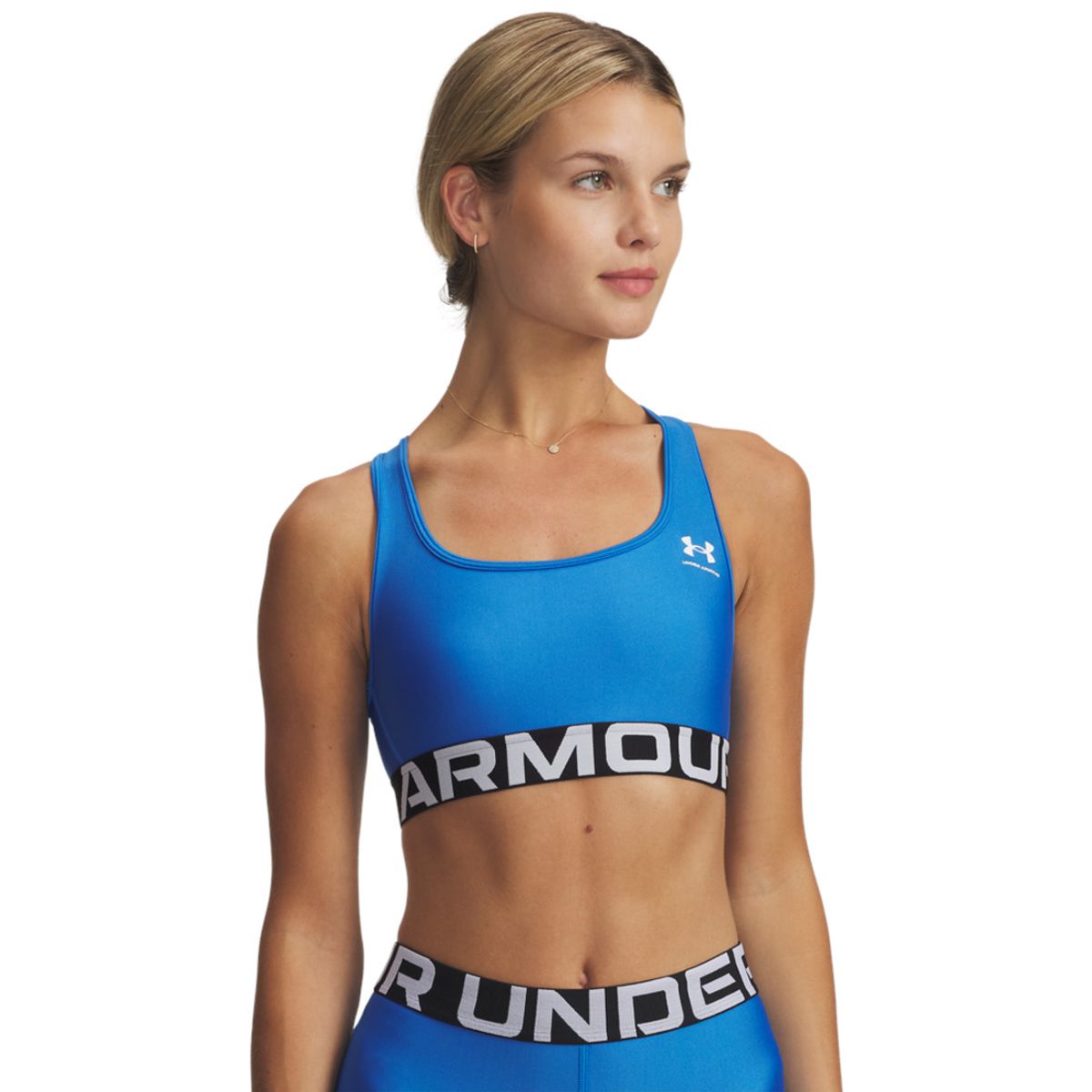 UNDER ARMOUR - Sujetador Mujer Under Armour HG MID BRANDED Azul UNDER ARMOUR