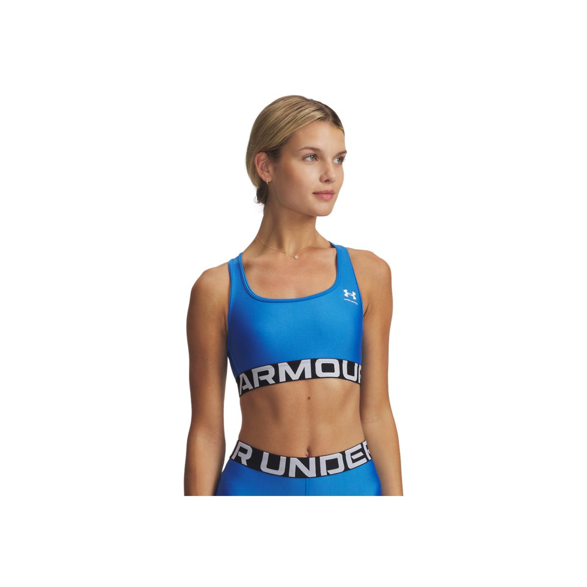 UNDER ARMOUR - Sujetador Mujer Under Armour HG MID BRANDED Azul UNDER ARMOUR
