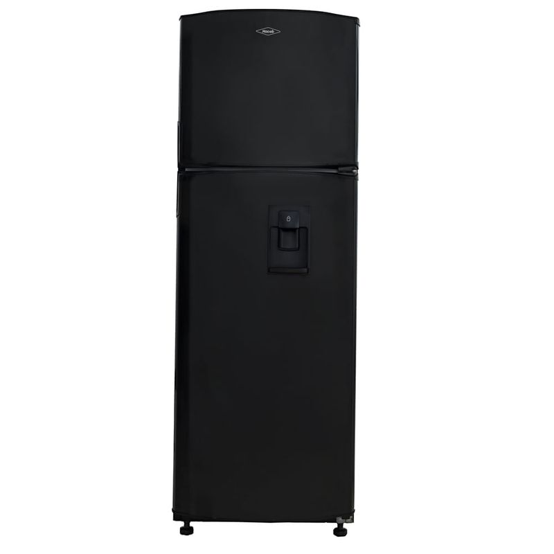 HACEB - Nevera Haceb No Frost 311 Litros Manija Integrada Negro Esmeralda Inverter Tipo A