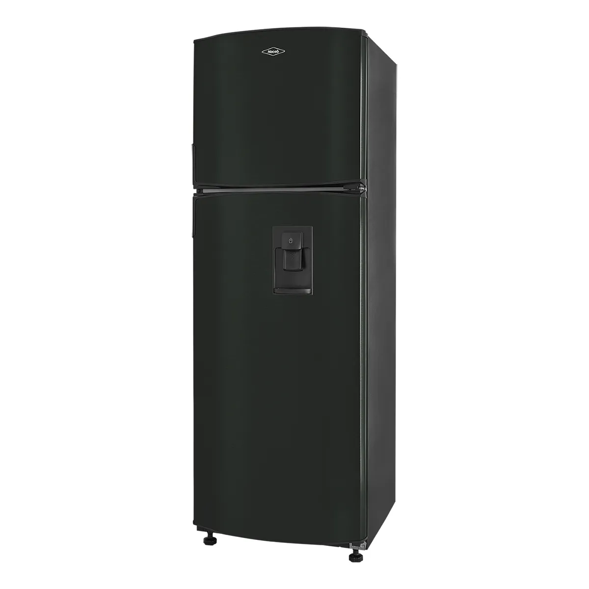 HACEB - Nevera Haceb No Frost 311 Litros Manija Integrada Negro Esmeralda Inverter
