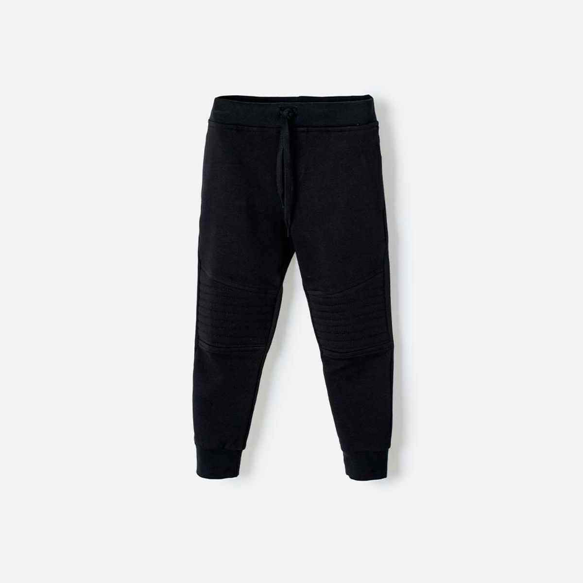 LITTLEMIC - Jogger de LittleMic con cordón negro para niño 2T a 5T