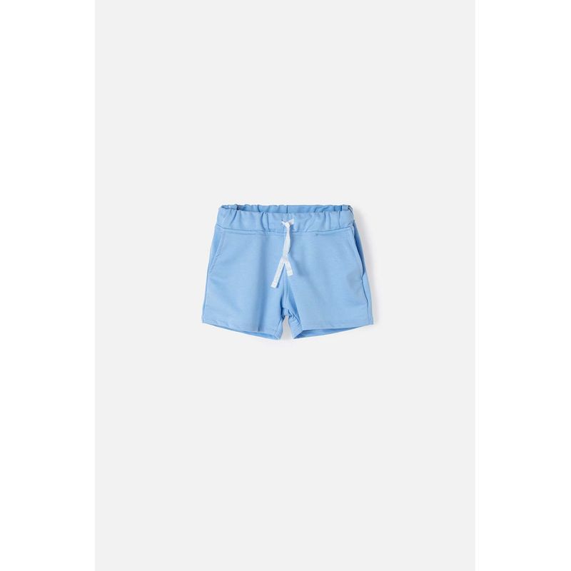 MIC - Short  de Mic con cordón azul para niña