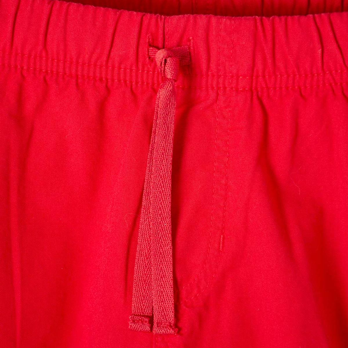 MIC - Bermuda de Mic con bolsillos roja para niño