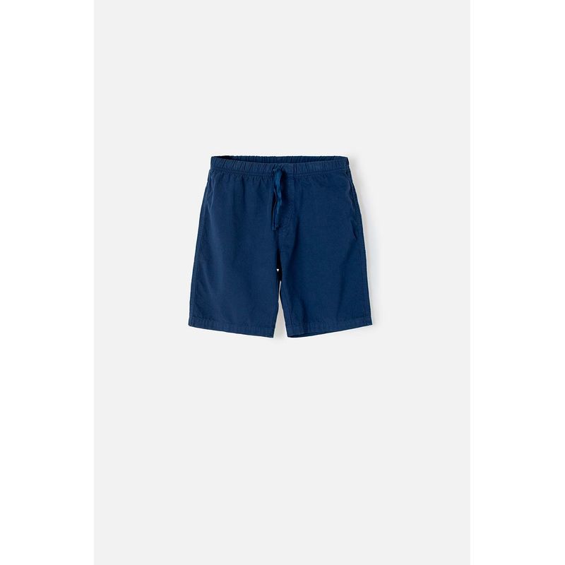 MIC - Bermuda de Mic  con bolsillos azul para niño