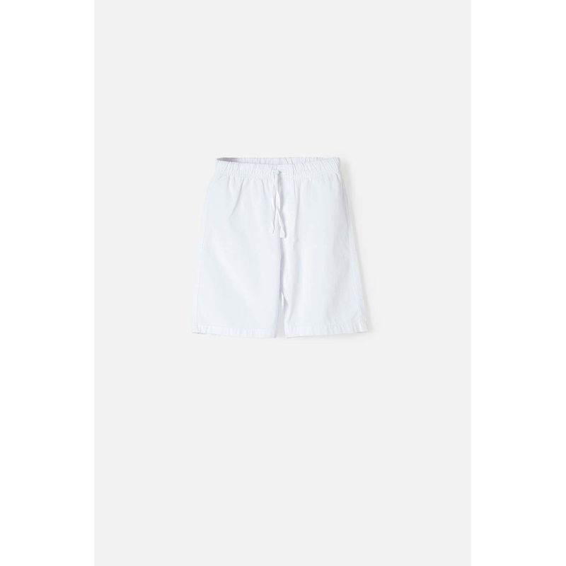 MIC - Bermuda de Mic con cordón blanca para niño
